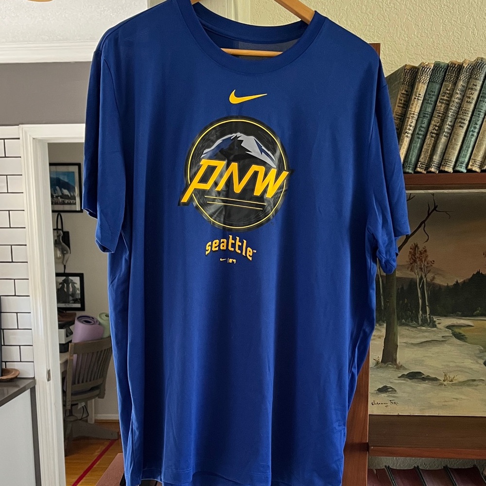 Nike Men's Blue PNW Seattle Tee